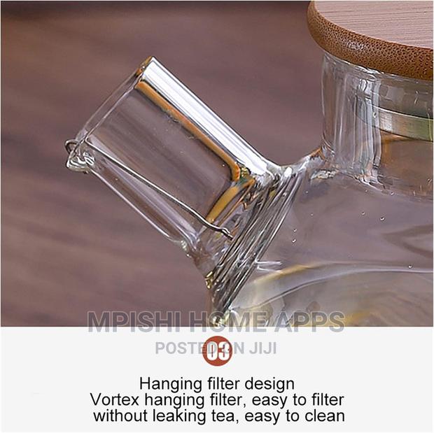 Borosilicate Glass Teapot 1ltrs - thumbnail 3