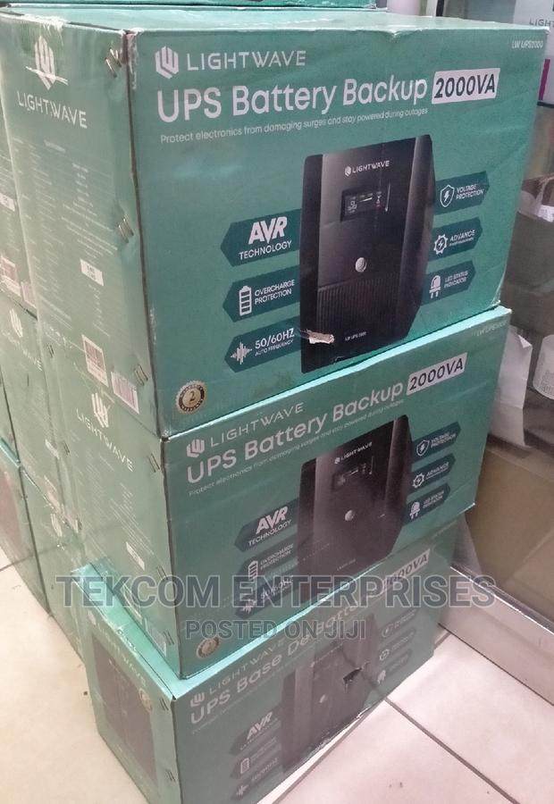 Lightwave 2000va Ups//2000va Backup Ups//Lightwave Ups 2kva - main view
