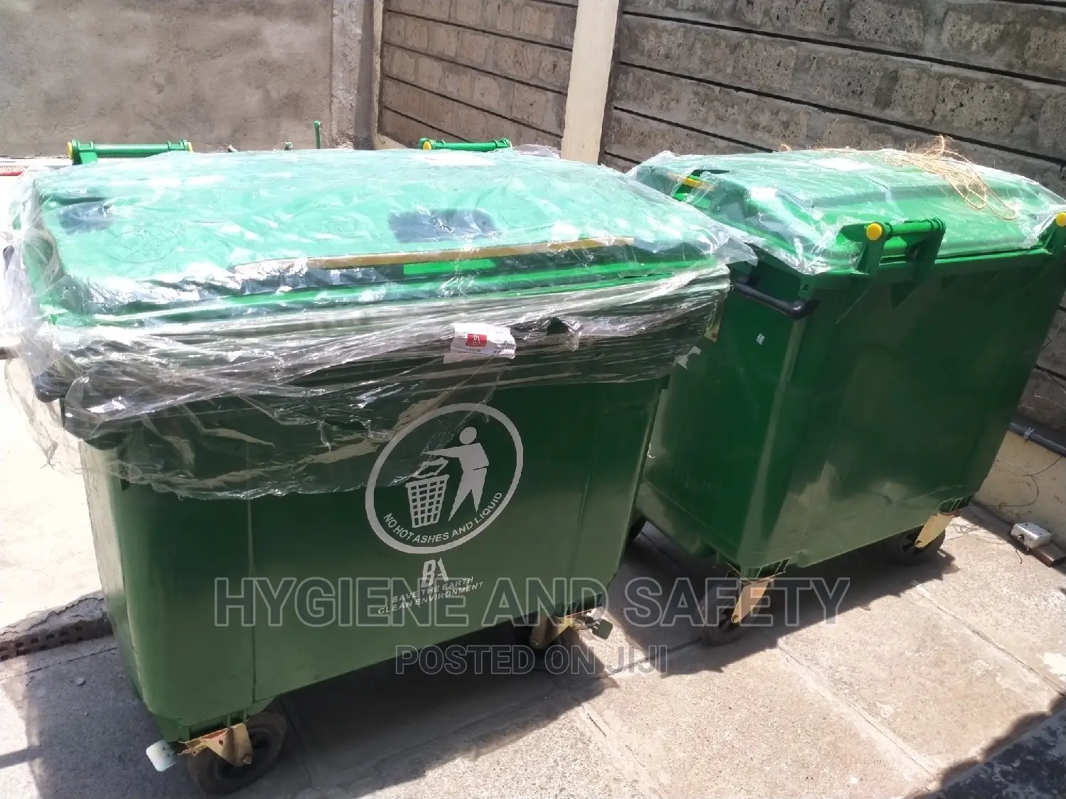 660L Garbage Bin