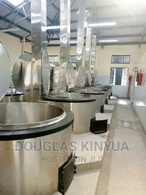 Stainless Steel Commercial Energy Saving Jiko.200ltrs