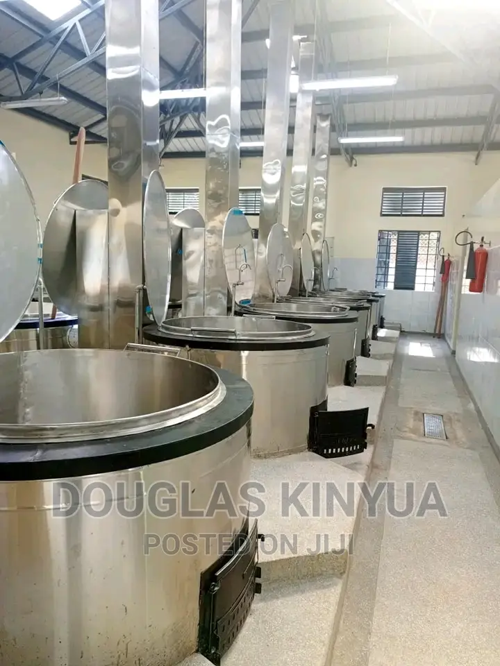 Stainless Steel Commercial Energy Saving Jiko.200ltrs