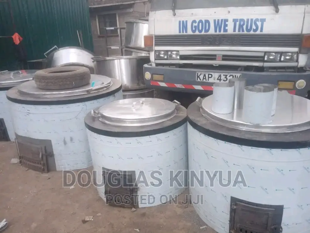 Stainless Steel Energy Saving Jiko 150ltres Capacity.