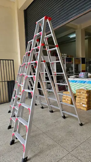 Aluminum Double Sided A Frame Ladder