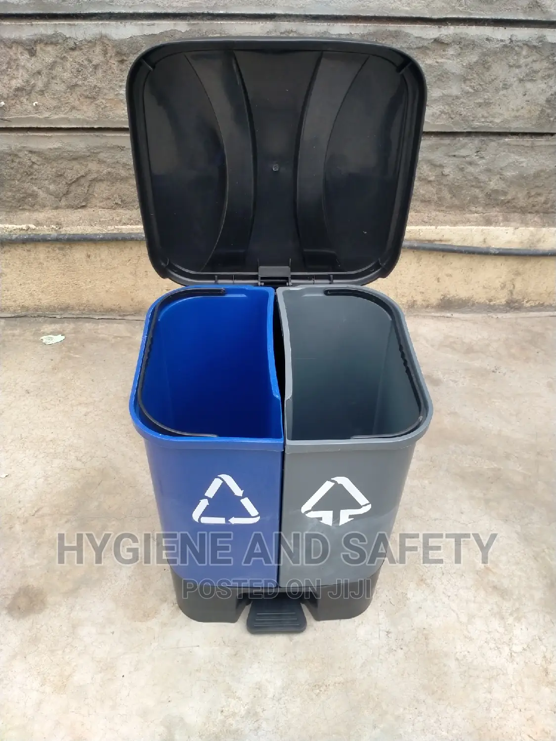 2in1 Garbage Bin(Plastic)
