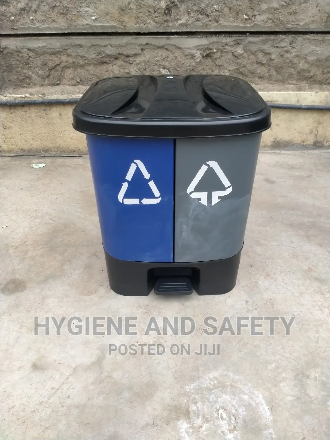 2in1 Garbage Bin(Plastic)