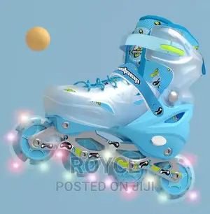 All-Flash Adjustable Roller Skate Shoes