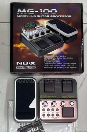 Nux Multi-effects Pedal Processor Mg-100