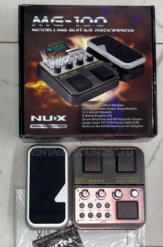Nux Multi-effects Pedal Processor Mg-100 - thumbnail 2