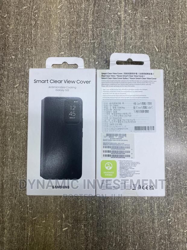 Samsung Galaxy S22 Official Smart Clear View Cover - thumbnail 3