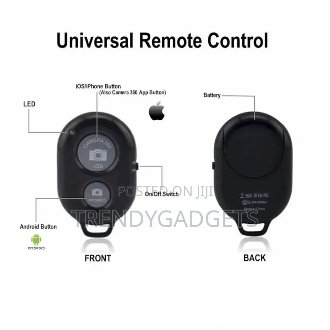Bluetooth Remote Shutter for Tripod