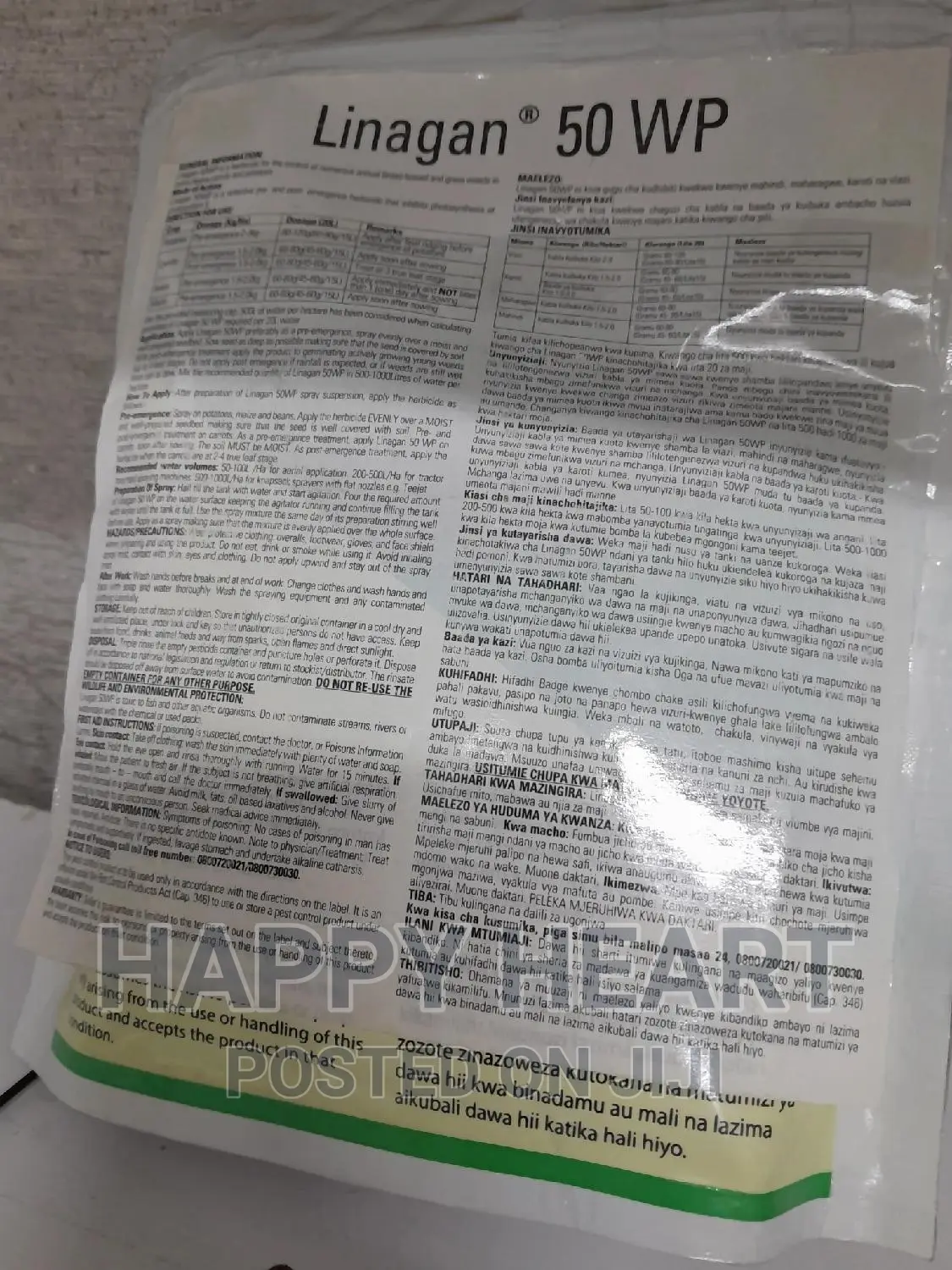 Linagan 50wp Selective Herbicide 250G