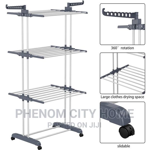 Foldable Large Clothe Drying Rack - thumbnail 2