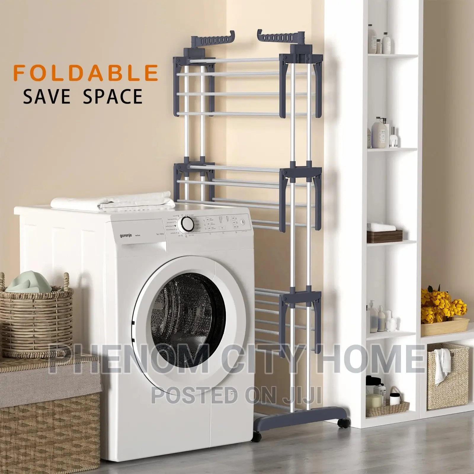 Foldable Large Clothe Drying Rack