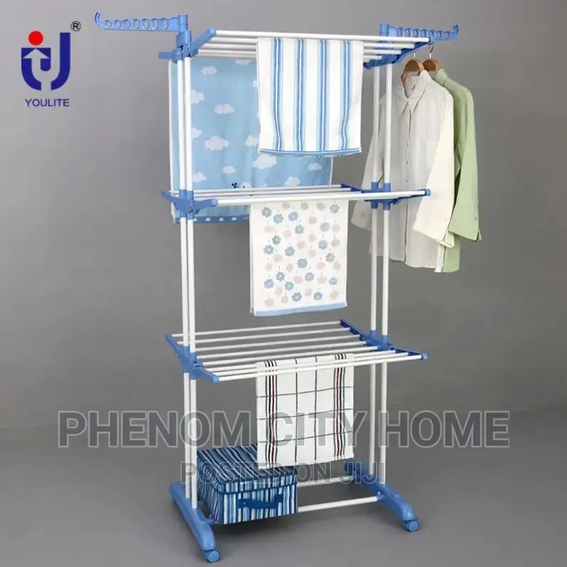 Movable Clothe Drying Rack