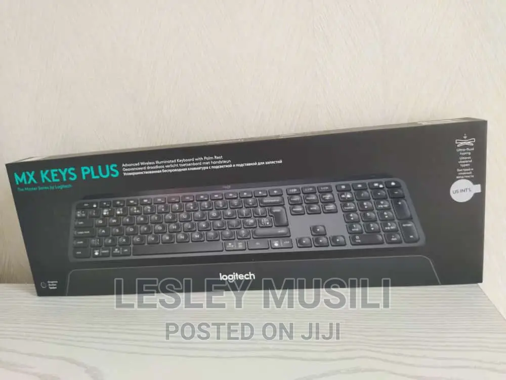 Logitech MX Keys Plus Advanced Wireless Illuminated Keyboard