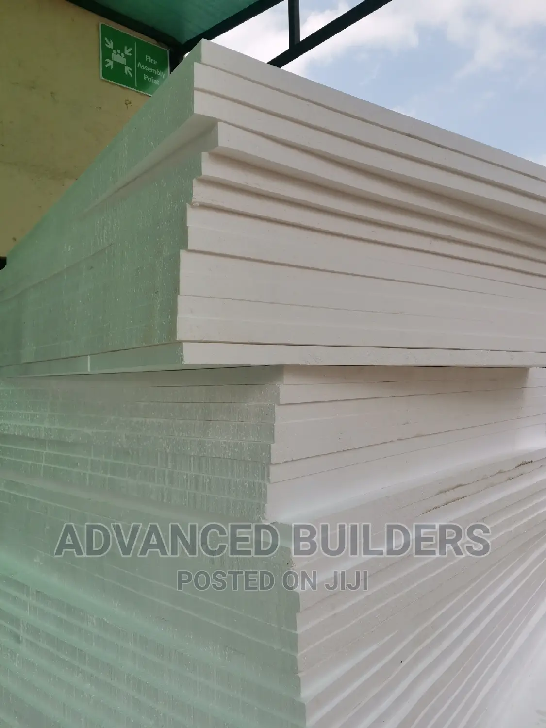 EPS Styrofoam Sheet 4 Feet by 4feet by 1 Inch Thick