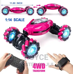 1:16 RC 4X4 Stunt 360 Twist Remote Control Toy Car