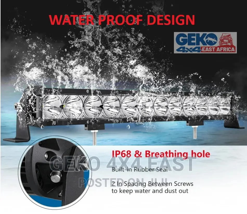 Led Bar, 20 Inch 90 Watts, Spot Beam, Single Row