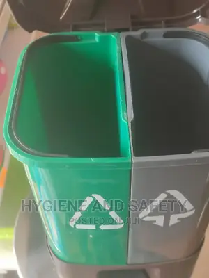 2in1 20liter Pedal Garbage Bin