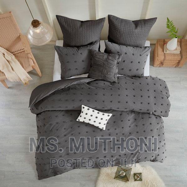 *Luxury Tufted Wave Design Duvet Cover Set - thumbnail 2