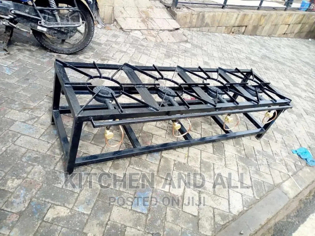 4 Burner Mild Steel