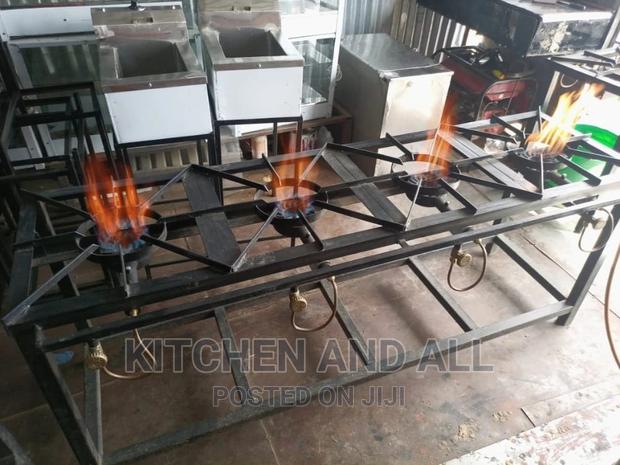 4 Burner Mild Steel - thumbnail 2