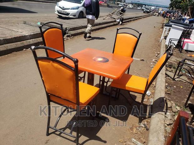 Restaurant Chairs and a Table