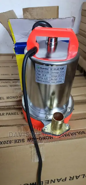 Solar Powered Shallow Well Submersible Pump