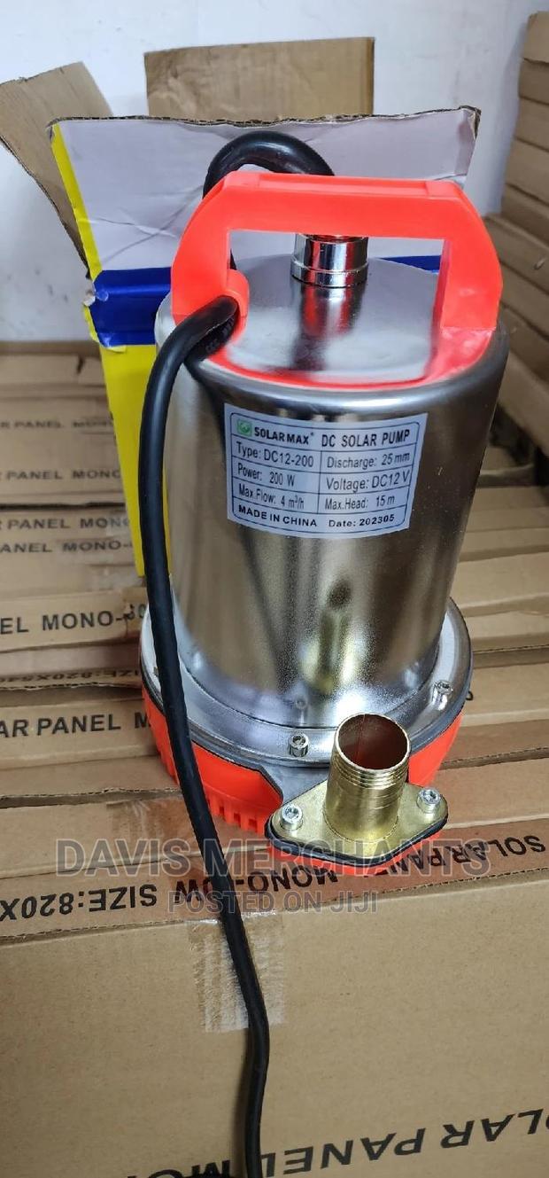 Solar Powered Shallow Well Submersible Pump