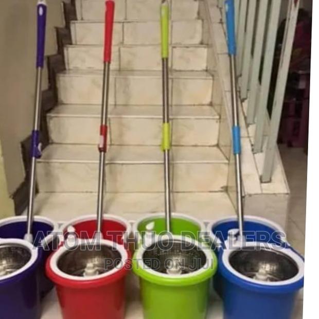 Spin Mop With Metal Spinner 