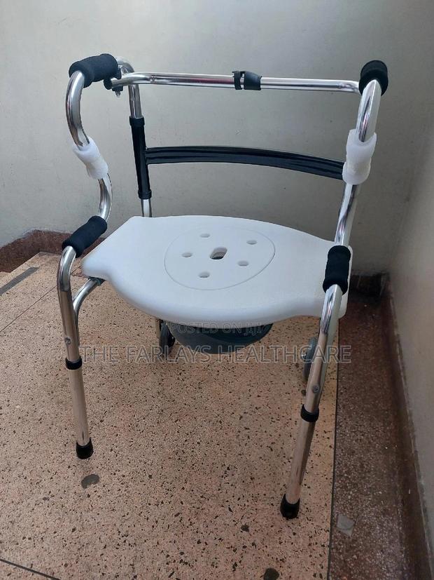 Walking Frame With Seat and Commode. - thumbnail 4