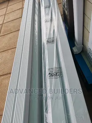 PVC Gutters Pipe 4mtr Long 5.2"
