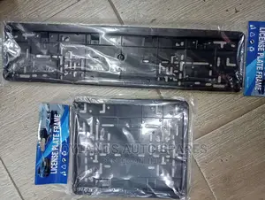 New Generation Number Plates Holder (Plastic)