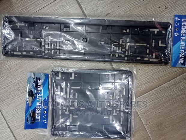 New Generation Number Plates Holder (Plastic)