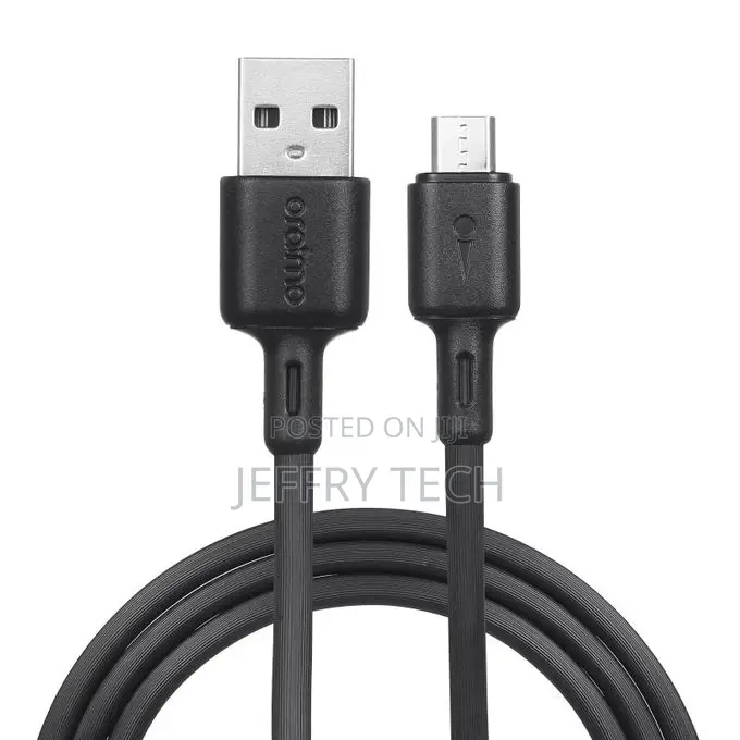 Oraimo Charger With Free Cable UK OCW-U65S - Black