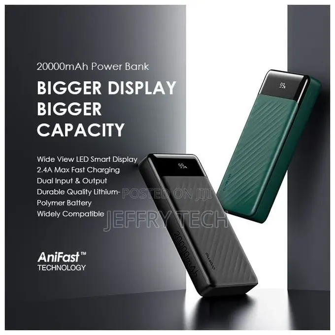 Oraimo 20000mah Power-Bank OPB-P208DN
