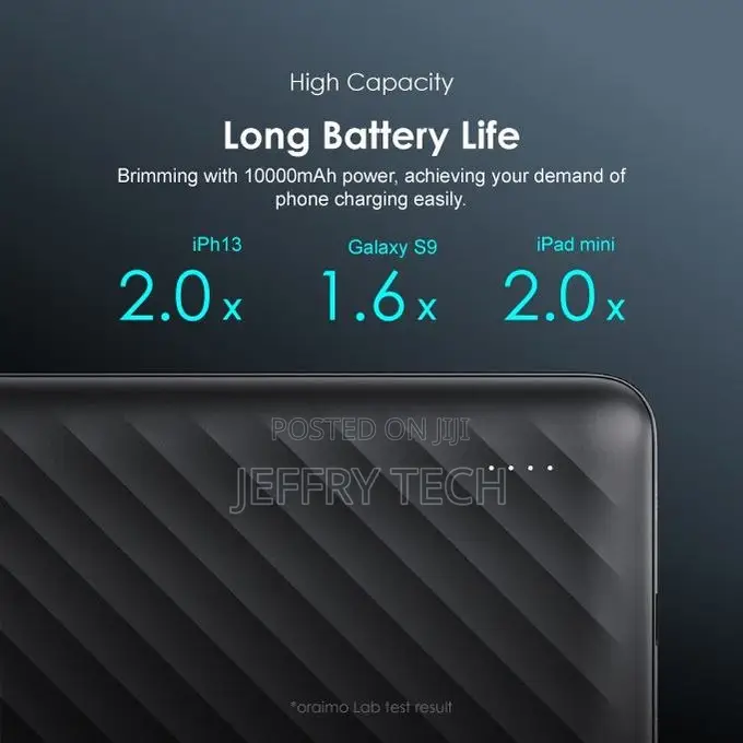 Oraimo 10000mah Power-Bank OPB-P118D