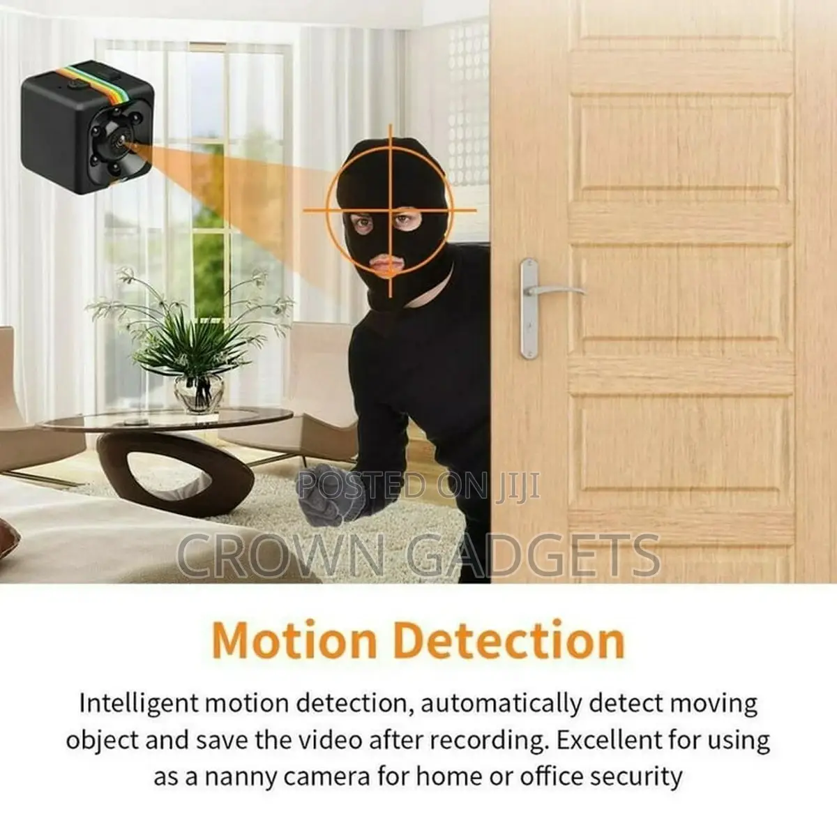 HD Micro Cam Motion Detection Camcorder