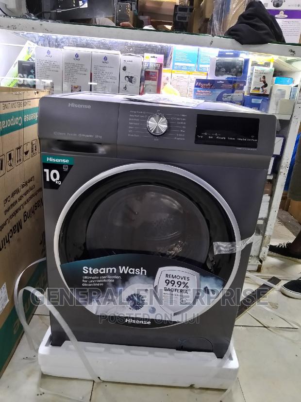 Hisense 10kg Washing Machine Full Automatic Front Load - main view