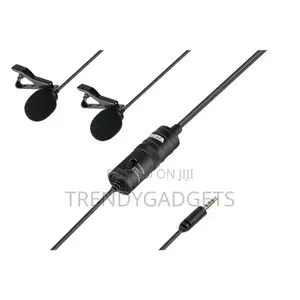 Single Lavalier Lapel Clip-on Microphone