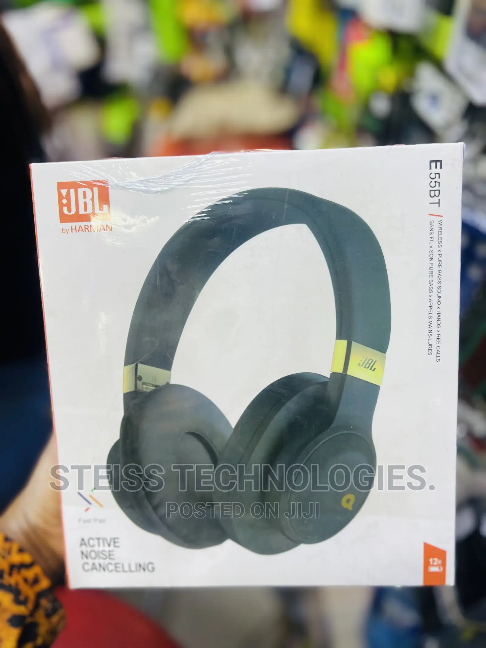 JBL E55BT Wireless Headphones.