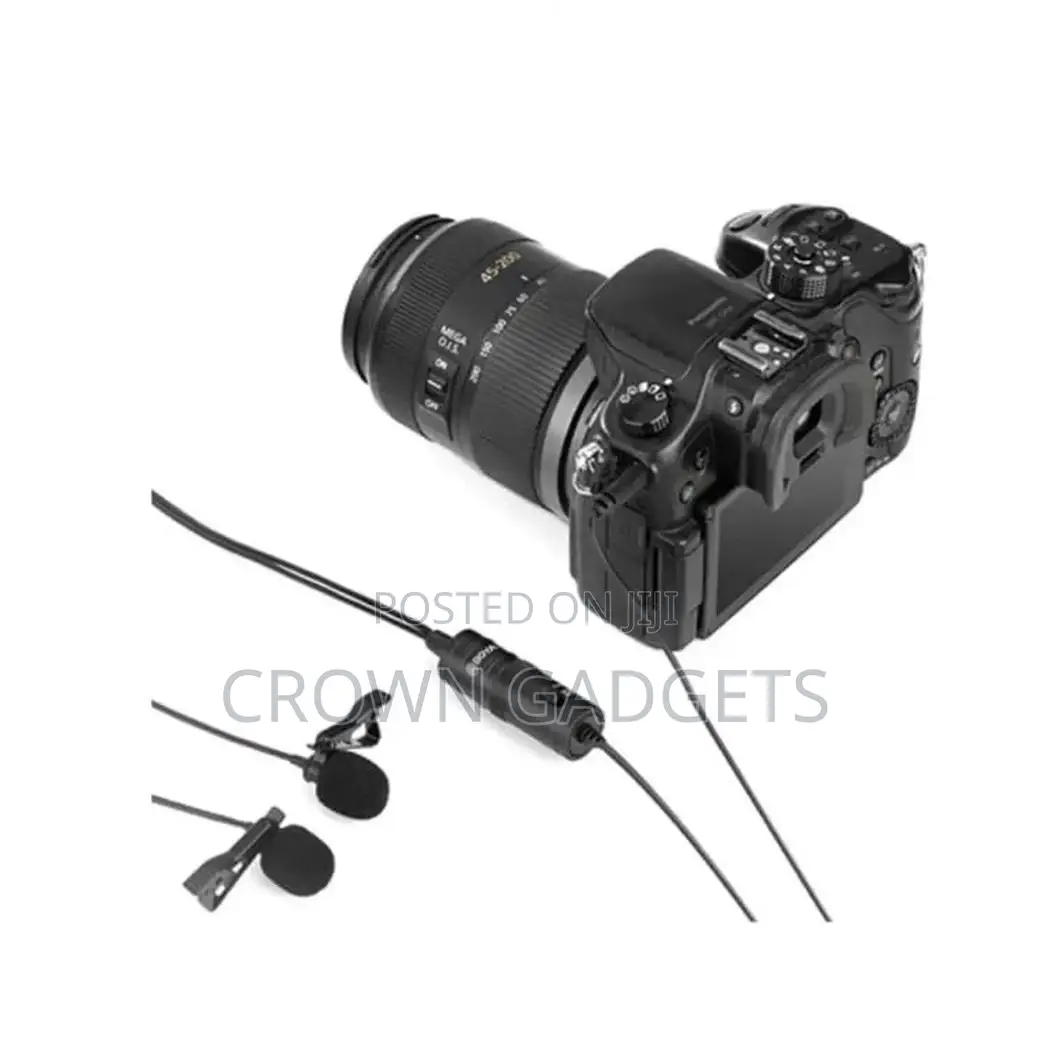 Single Boya BYM1DM Dual Corded Microphone