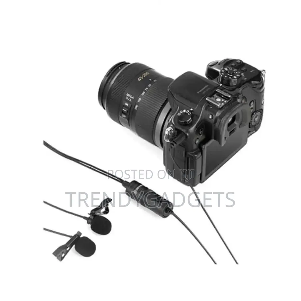 Single Boya BYM1DM Dual Corded Microphone