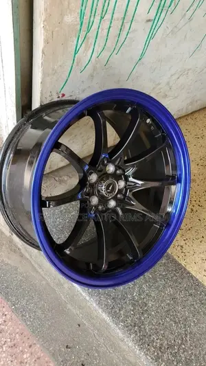 Rims Size 16 Offset Blue Line Round