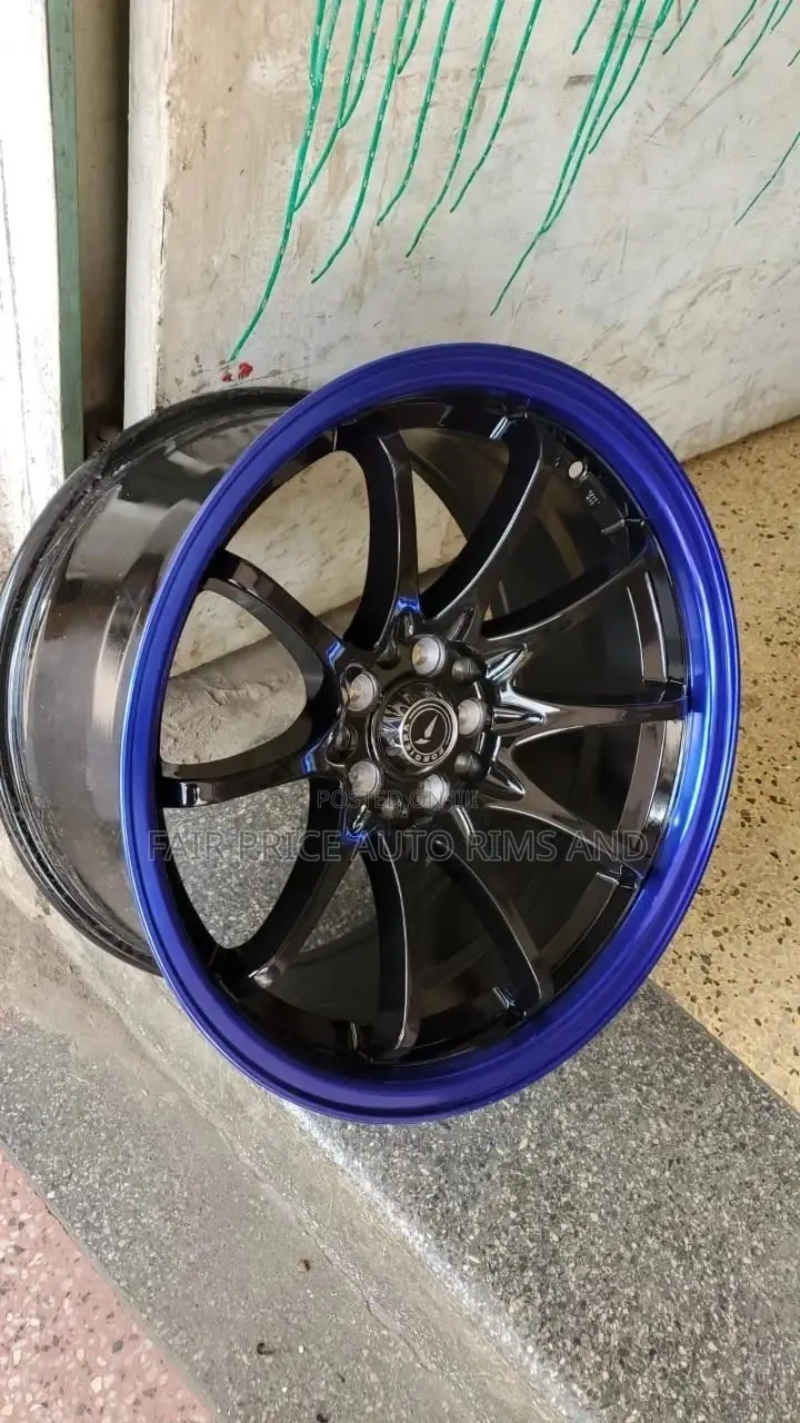 Rims Size 16 Offset Blue Line Round