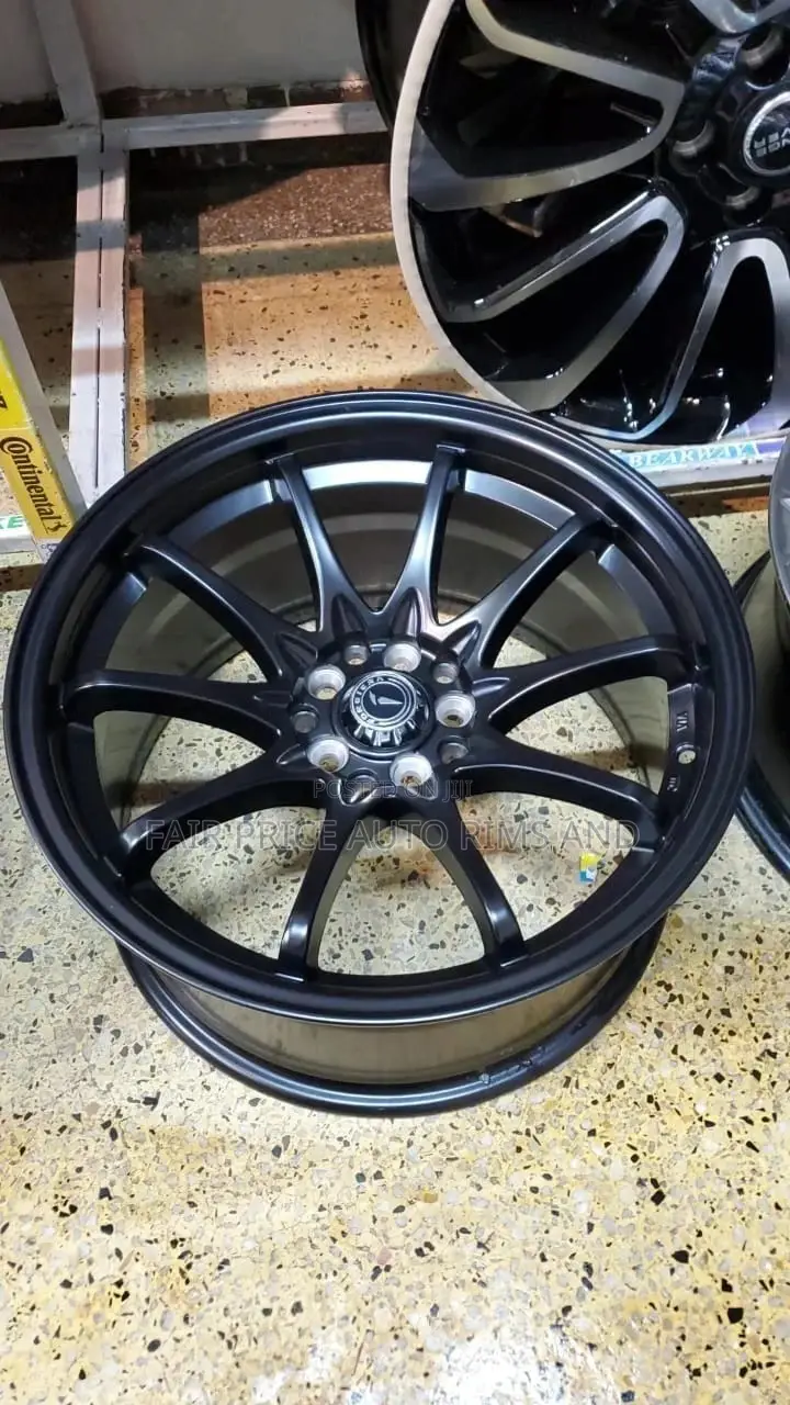 Size 16 Offset Rims Black Grey and Hyper Silver.