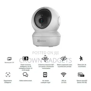 Pan/Tilt 4MP Wifi Surveillance Camera With 360°
