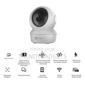 Pan/Tilt 4MP Wifi Surveillance Camera With 360°