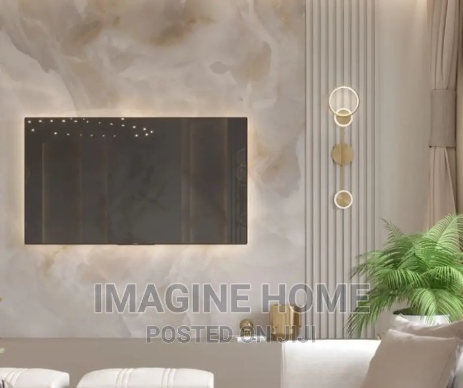 Glossy UV Marble Sheets/Wall Decor