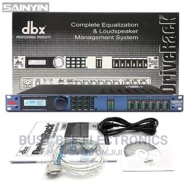 Complete Equalisation and Speaker Management System - main view